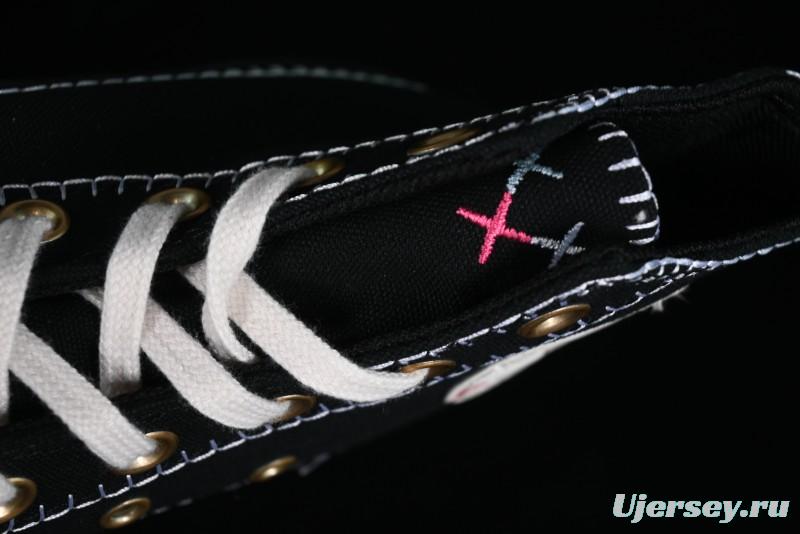 Converse All Star Lift Platform Sneakers with Daisy Stitch Detail - A08731C