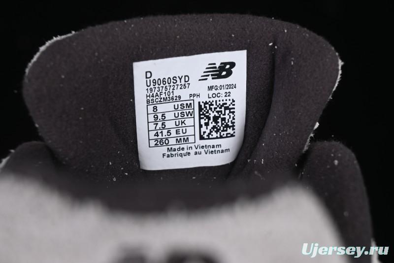 New Balance 9060 Retro Casual Running Sneakers with ABZORB Cushioning Technology - U9060SYD