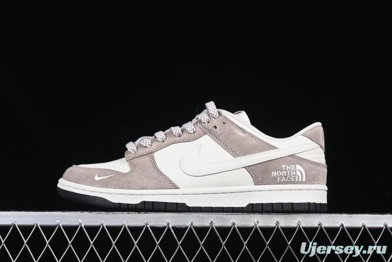 Nike SB Dunk Low The North Face Collaboration Anniversary High-End Custom Low-Top Casual Skate Shoes - DJ2024-063