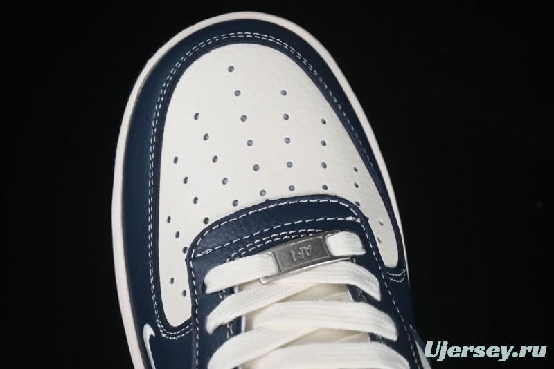 Nike Air Force 1 '07 Low The North Face Collaboration Blue Red Double Swoosh Casual Sneakers - XS1958-521