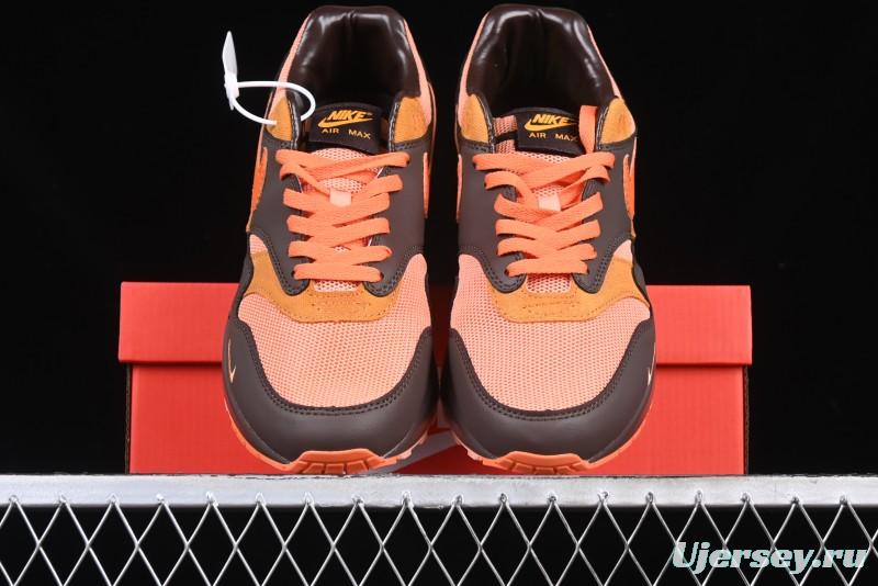 Nike Air Max 1 Retro Running Shoes with Half-Sole Air Cushion - HF7346-200