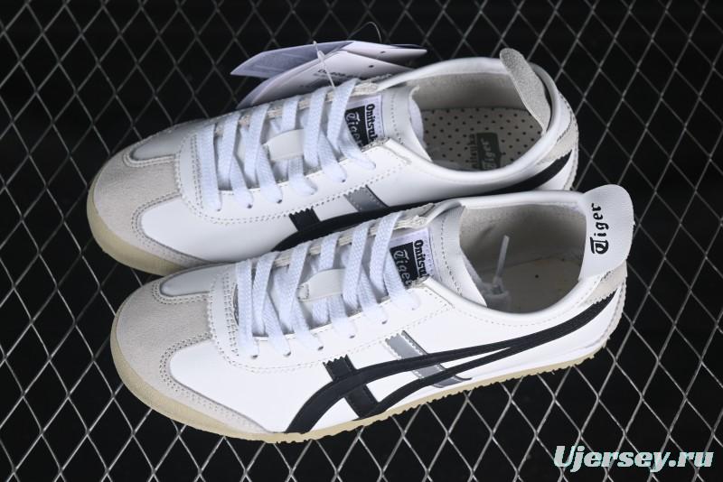 Onitsuka Tiger Mexico 66 Low-Top Leather Running Shoes - DL408-0190