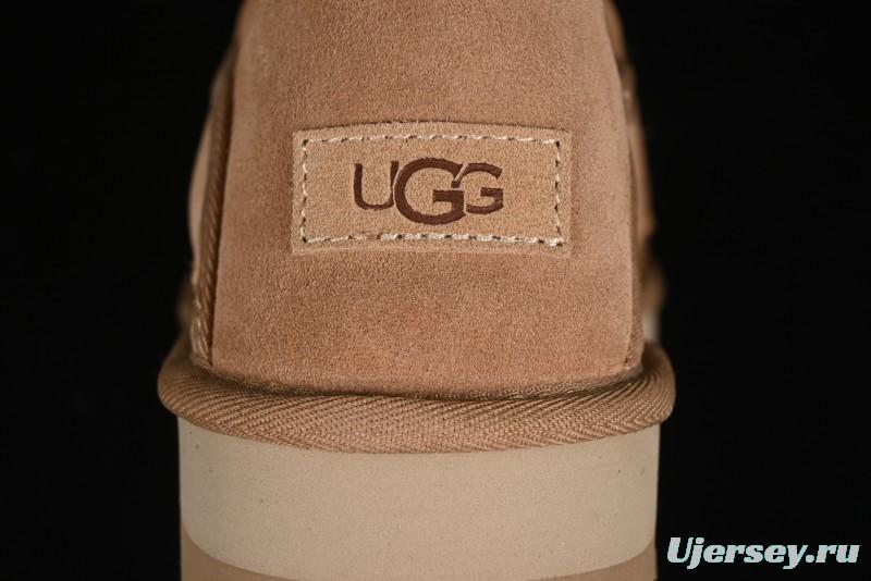 UGG Classic Ultra Mini Hayden Slip-On Casual Boots - 1158354