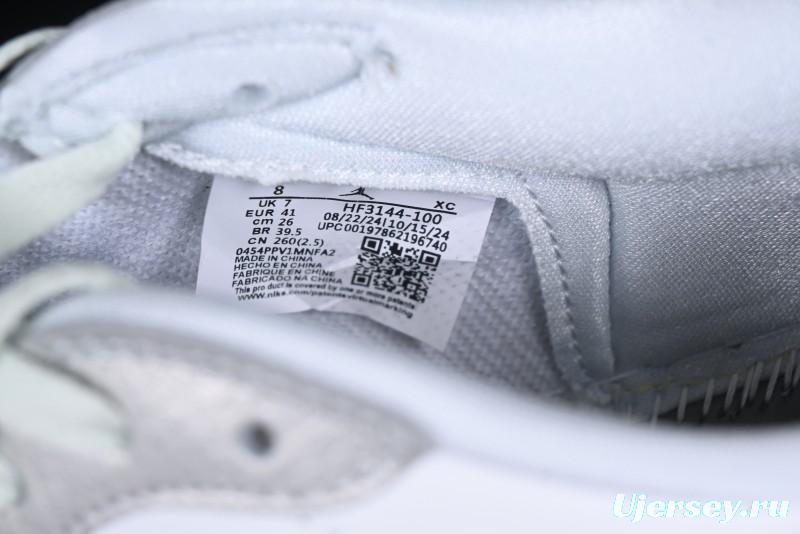 Nike Air Jordan 1 Low OG Retro Basketball Shoes Snake Year Limited Edition Silver Snake - HF3144-100