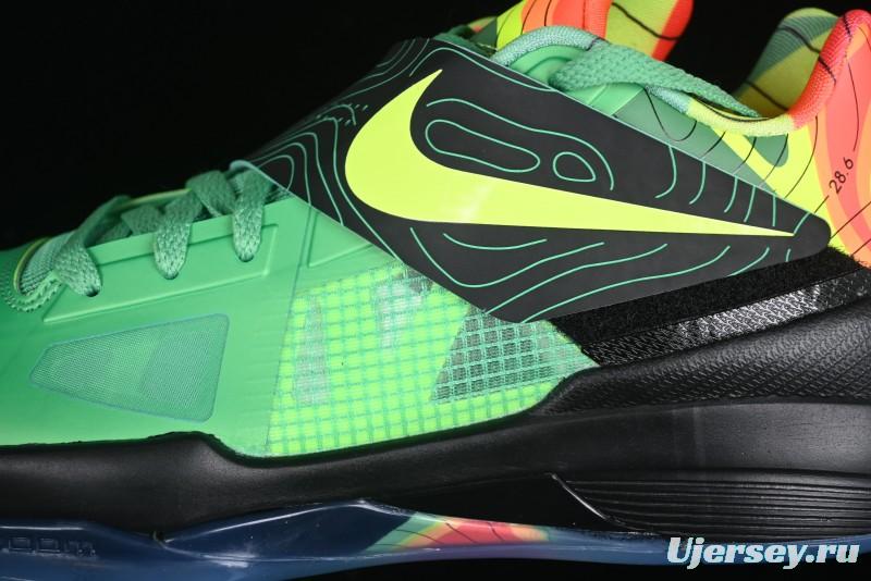 Nike KD 4 Weatherman All Star Basketball Shoes with Zoom Air Cushion and Adaptive Fit System - FN6247-300