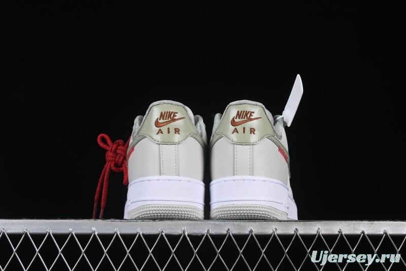 Nike Air Force 1 '07 Low Casual Sneakers with Full-Length Air Cushion - HV6000-131