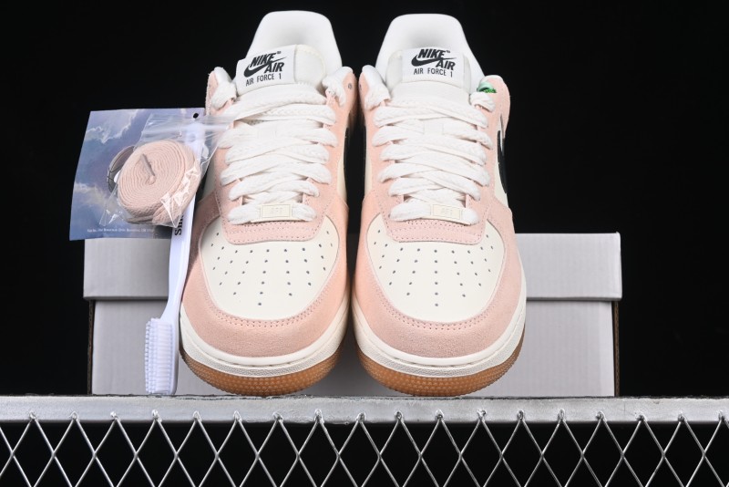 Nike Air Force 1 '07 Low Casual Sneakers with Full-Length Air Cushion - HJ7342-800