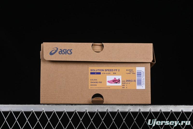 Asics Solution Speed FF 2 Retro Breathable Cushioned Casual Running Shoes - 1041A182-700