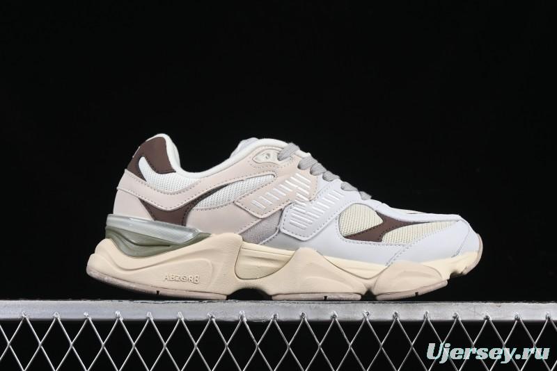New Balance 9060 Retro Casual Running Shoes with ABZORB Cushioning Technology - U9060FNA