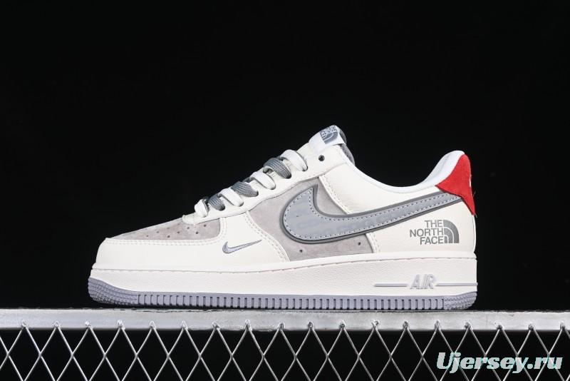 Nike Air Force 1 '07 Low The North Face x CDG Retro Casual Sneakers with Full-Length Air Cushion - DM6688-049