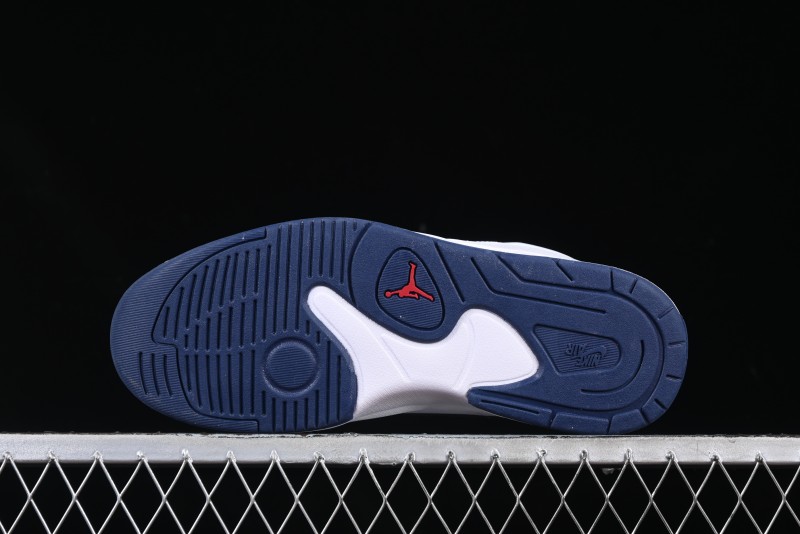 Nike Air Jordan Stadium 90 AJ Casual Sneakers with Midfoot Mesh Panels and Shark Tooth Design - HJ4406-100