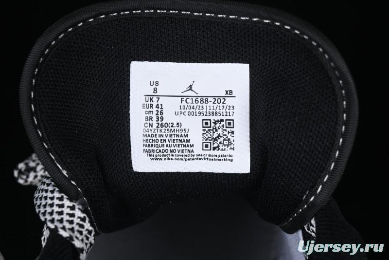 Nike Air Jordan 1 Low Retro Basketball Shoes with Custom Stussy Grey Snake Design - FC1688-202