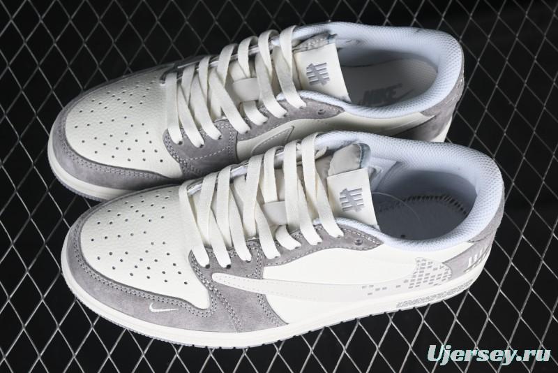 Nike Travis Scott x Fragment Design x Air Jordan 1 Low OG SP AJ1 Retro Casual Sneakers - DM7866-048