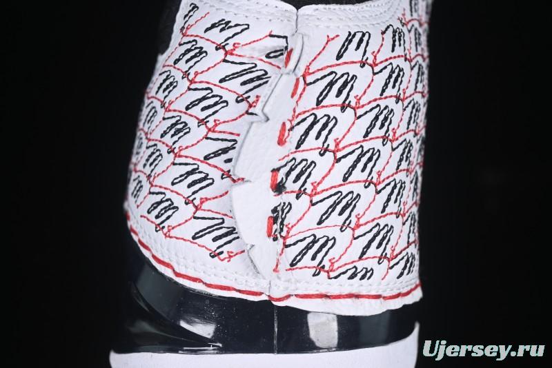 Nike Air Jordan 23 AJ23 Mid Retro Casual Basketball Shoes with Visible Air Cushion - 318376-101