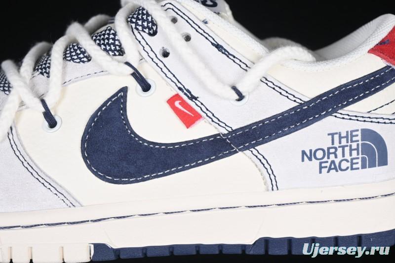 Nike SB Dunk Low The North Face x Supreme Anniversary Custom Low-Top Casual Sneakers - YX5066-232