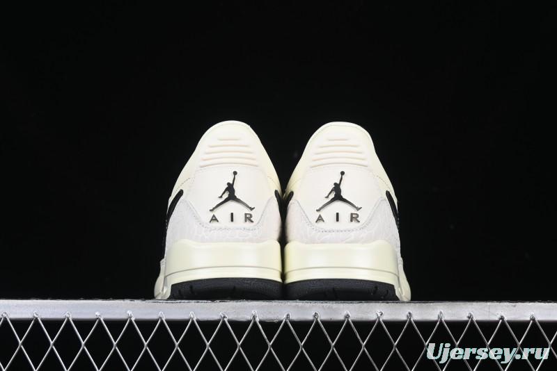Nike Air Jordan Legacy AJ312 Low Top Sneakers with Velcro Strap and Triple Design - HV1807-101