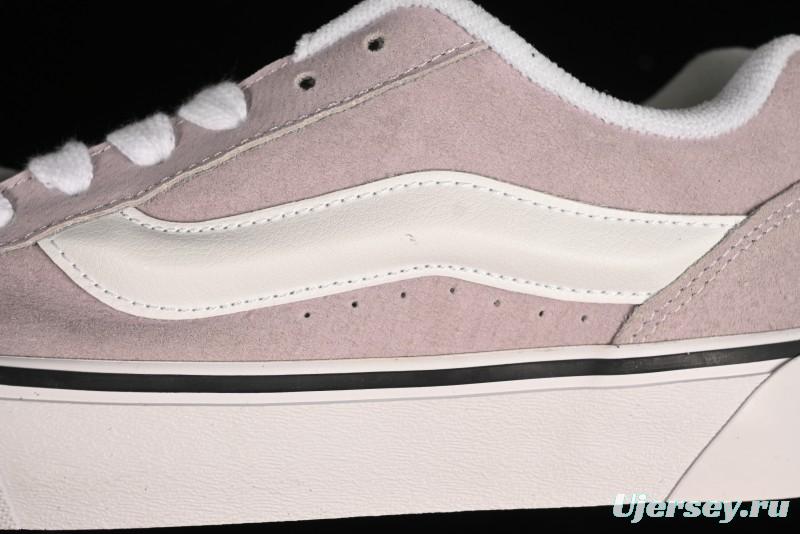 Vans Classics Knu Skool Retro Chunky Tongue Sneakers with Enlarged Toe and Breathable Mesh - VN000CRP0L08