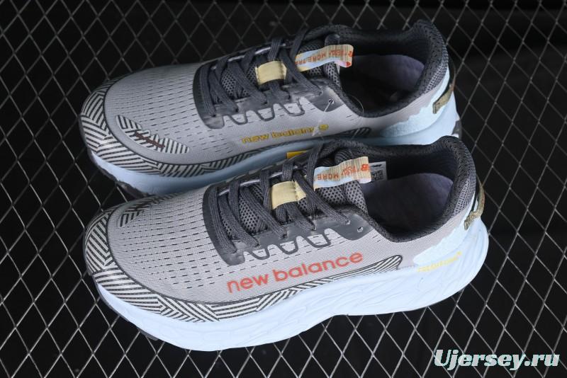 New Balance Fresh Foam X More V3TDS Low-Top Running Shoes with Durable Slip-Resistant Outsole - MTMORAG3