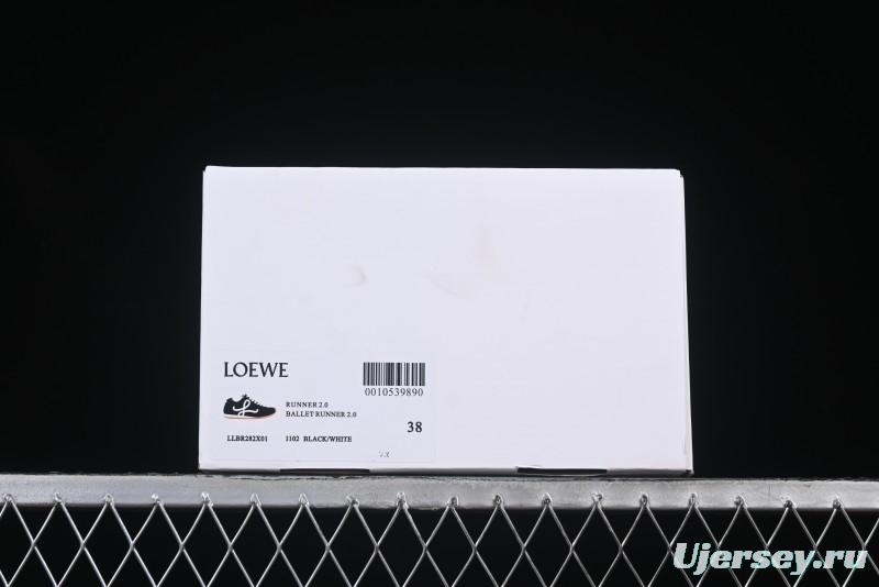 Loewe Ballet Runner 2.0 Sneakers Retro Style Low-Top Casual Sports Shoes - Ballet Runner 2.0