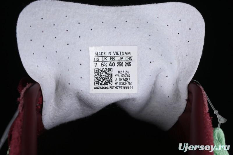 Adidas Originals Gazelle Indoor IH7487 Retro Casual Slip-Resistant Wear-Resistant Low-Top Skate Shoes