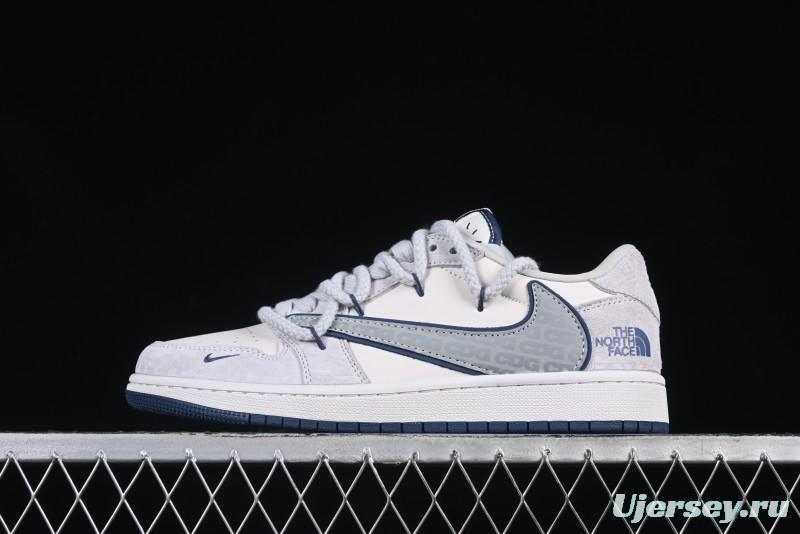 Nike Air Jordan 1 Low OG SP Travis Scott x Fragment Design Collaboration Sneakers - XX3318-515