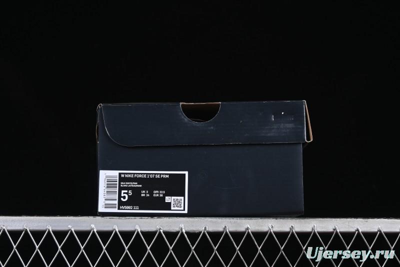Nike Air Force 1 '07 Low Valentine's Day Limited Casual Sneakers with Full-Length Air Cushion - HV5992-111