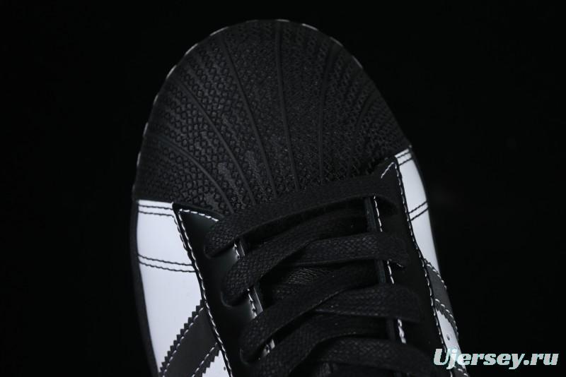 Adidas Originals Superstar XLG Casual Sneakers with Shell Toe and Thick Sole - IE8409