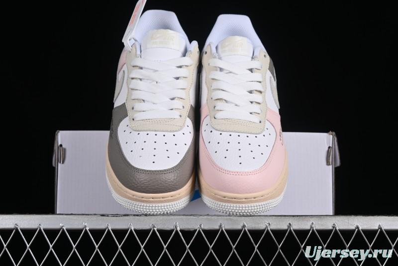 Nike Air Force 1 '07 Low Valentine's Day Limited Edition EKG Heartbeat Double Heart Design Casual Sneakers - TY0301-222