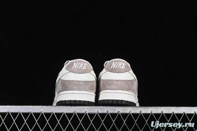 Nike SB Dunk Low The North Face Collaboration Anniversary High-End Custom Low-Top Casual Skate Shoes - DJ2024-063