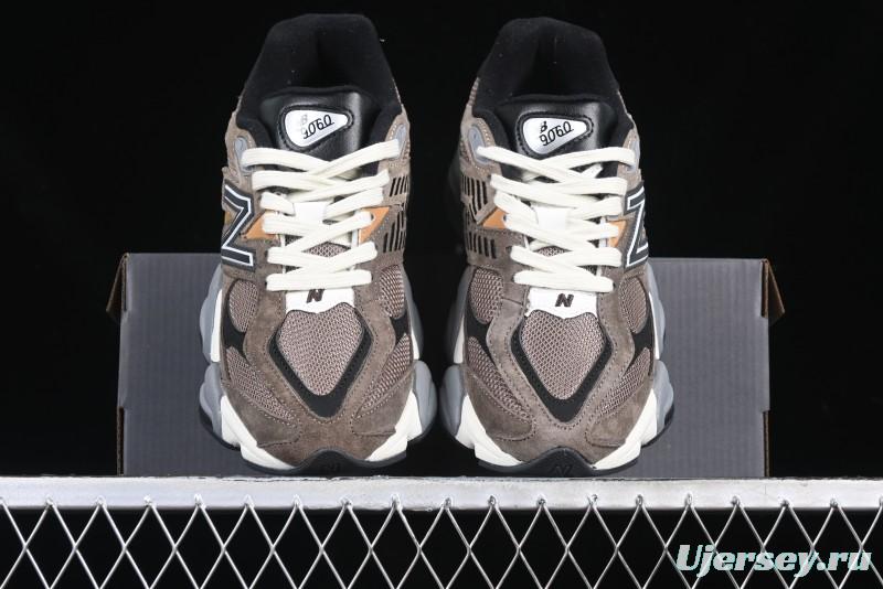 New Balance NB9060 Series Retro Casual Running Shoes with ABZORB Cushioning - U9060FMB