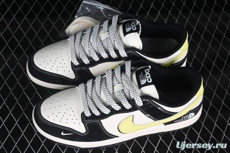 Nike SB Dunk Low The North Face Collaboration Anniversary High-End Custom Low-Top Casual Skate Shoes - XX3168-113
