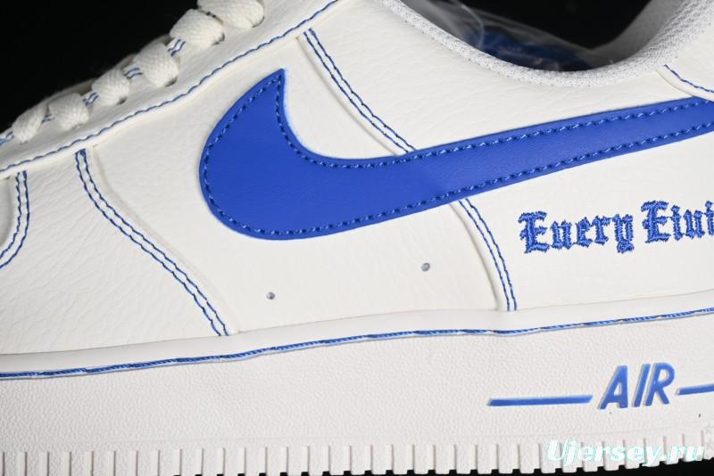 Nike Vlone x Air Force 1 '07 Low Collaboration Light Blue Casual Sneakers - AA5360-011