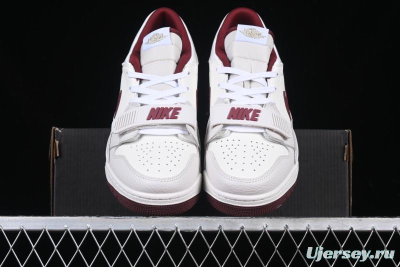 Nike Air Jordan Legacy AJ312 Low Top Sneakers with Velcro Strap and Triple Design - IB4712-161