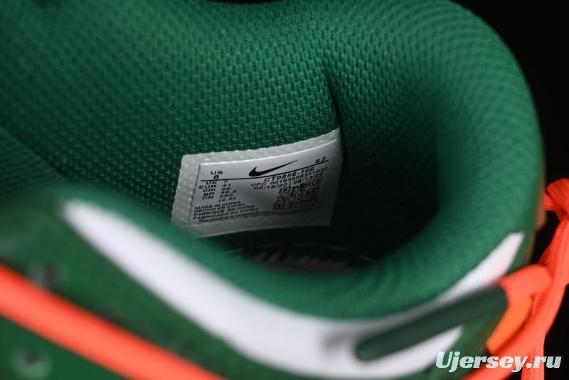 Off-White x Futura x Nike Dunk Low OW Collaboration Sneakers - CT0856-100