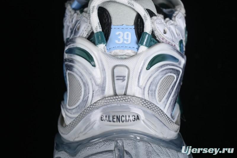 Balenciaga Runner Kith Four Color Retro Casual Shoes - W3RMU9034