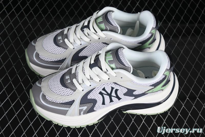 New York Yankees MLB Bigball Chunky Curve Thick Sole Casual Running Shoes - 3ARNSPL4N50GRS