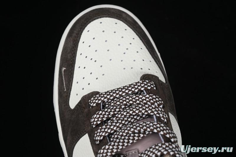 Nike SB Dunk Low The North Face Collaboration Black Brown Anniversary High-End Custom Low-Top Casual Skate Shoes - DJ2024-058