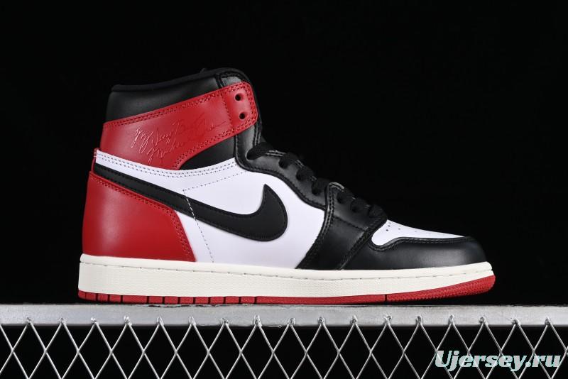 Nike Air Jordan 1 High OG "Black Toe Reimagined" Retro Basketball Shoes - DZ5485-106