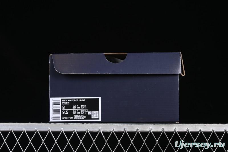 Nike Air Force 1'07 Low Casual Sneakers with Full-Length Air Cushion - HQ2037-100