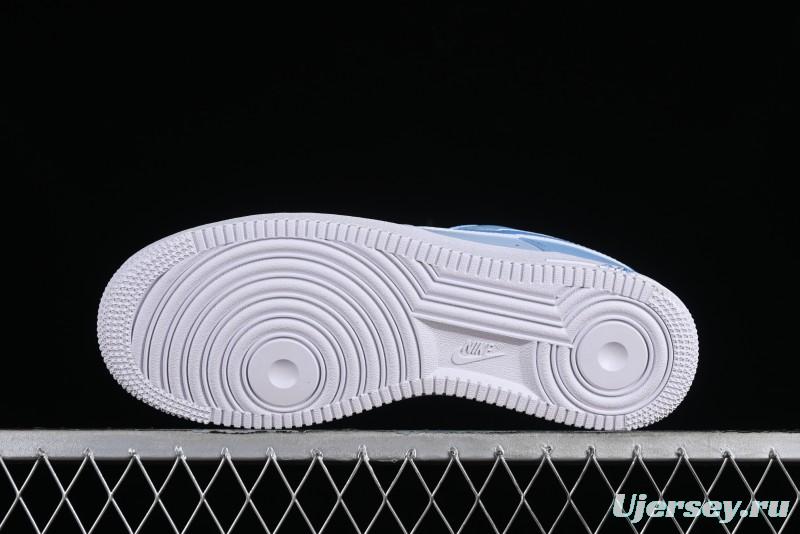 Nike Air Force 1 '07 Low Triple Color Gradient Minimalist Hand-Drawn Casual Sneakers - CW2288-951