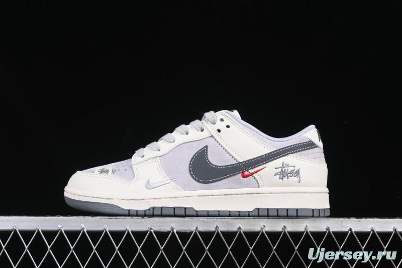 Nike SB Dunk Low Stussy Anniversary Edition Custom High-End Casual Sneakers - DM6868-027