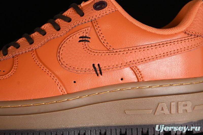 Nike Air Force 1 Low Luxe Casual Sneakers with Thick Sole and Waterproof Design - DM2451-800