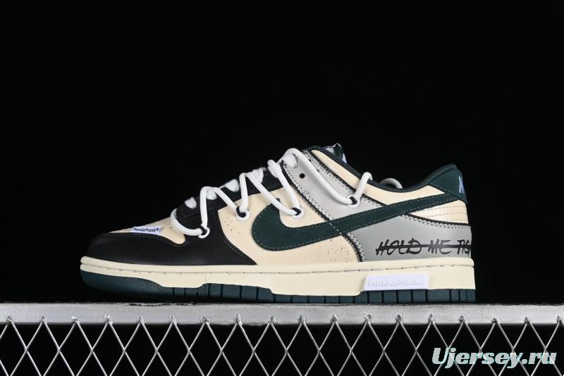 Nike Dunk Low Panda Prank Universe Exploration - Star Trek Mocha SB Strap Low-top Casual Sneakers - FQ8080-133