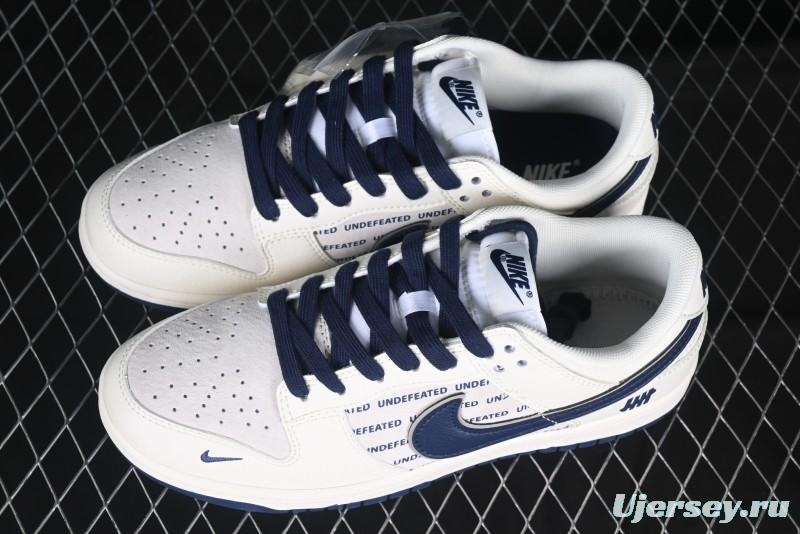 Nike SB Dunk Low UN Collaboration - Dark Blue Anniversary High-End Custom Low-Top Casual Sneakers - XX2026-666