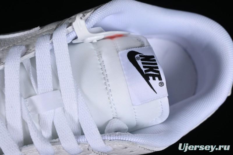 Nike SB Dunk Low Casual Skate Shoes with White and Gum Sole - 311369-100