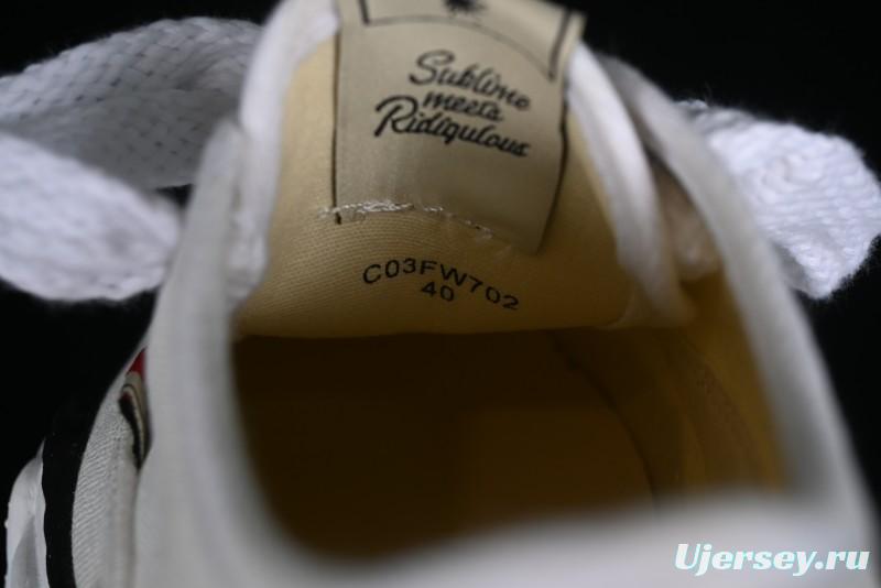 Wayne Original Sole Leather Low Sneaker with Melted Ice Cream Outsole - W.E5