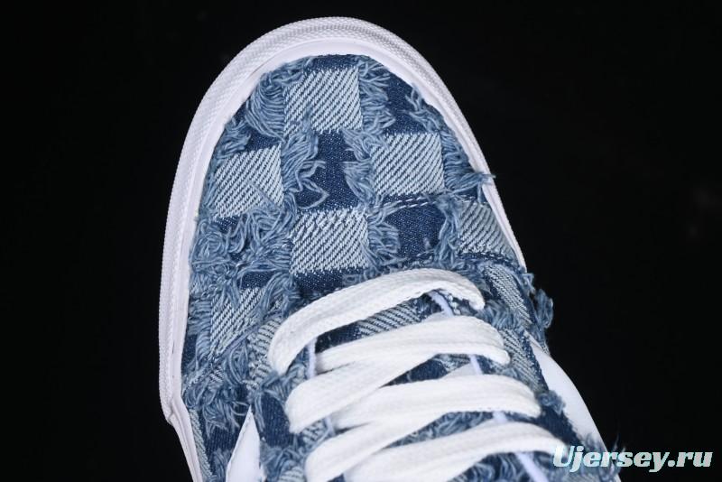 Vans Knu Skool Washed Tie-Dye Low-Top Casual Skate Shoes - VN000CS0239