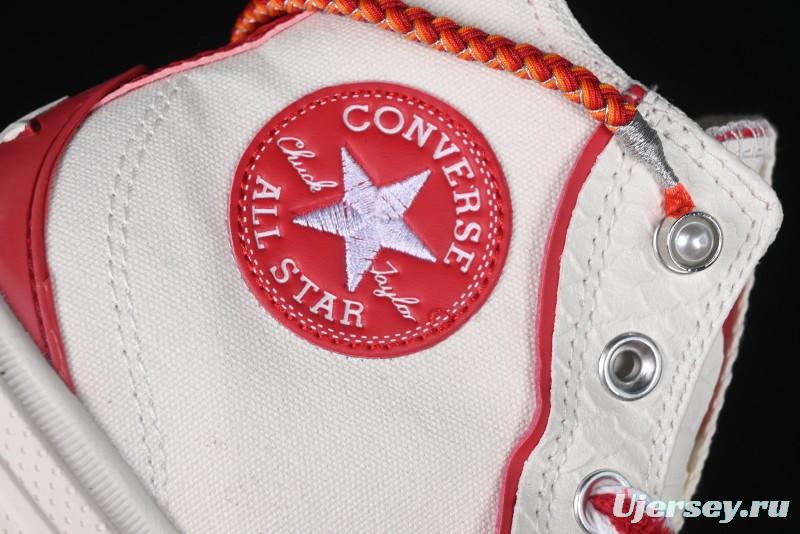 Converse Legacy Run Star Snake Year Limited Edition Platform Sneakers with Cushioned Sole - A13346C