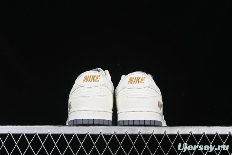 Nike SB Dunk Low Dior x Stone Island Triple Collaboration - Anniversary High-End Custom Low-Top Casual Sneakers - DM6868-043