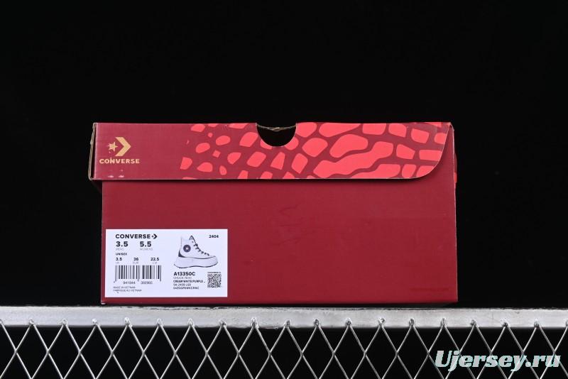 Converse Legacy Run Star Snake Year Limited Edition Platform Sneakers with Cushioned Sole - A13350C